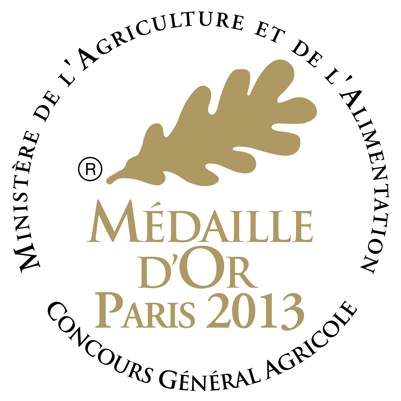 Médaille or Paris